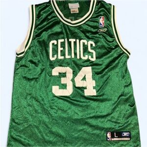 Reebok Green Celtics Kids Jersey